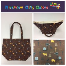 Large Tote Bag - Farmers Fighting Spirit - Animals Large Tote Bag - Farmers Fighting Spirit - Animals